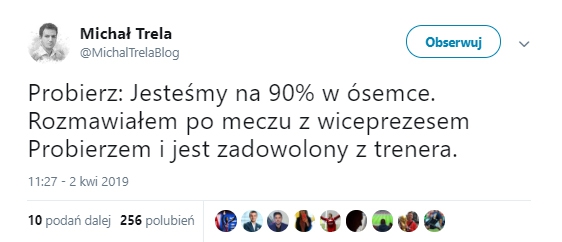 SŁOWA Michała Probierza po wygranej z Koroną! :D